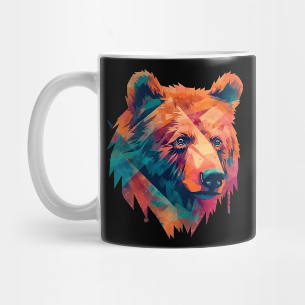 Bear head by GreenMary Design